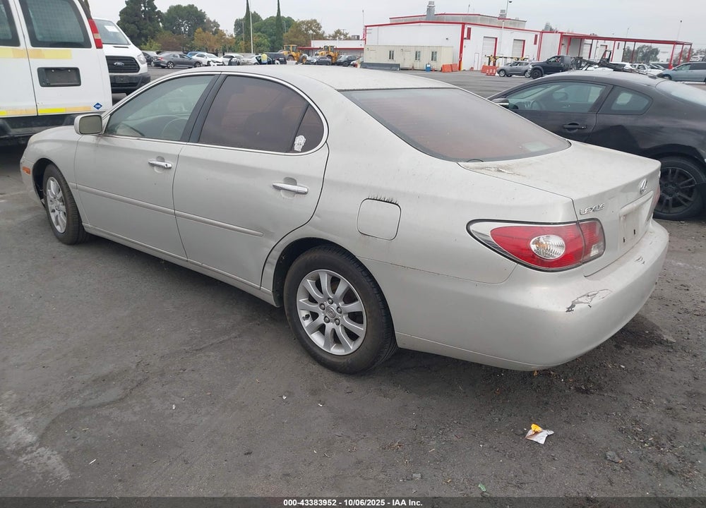 2003 LEXUS ES 300 VIN: JTHBF30G035039103