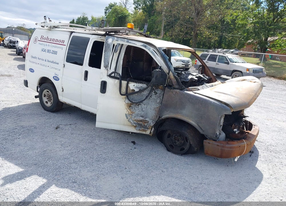 2005 CHEVROLET EXPRESS VIN: 1GCGG25V051209590