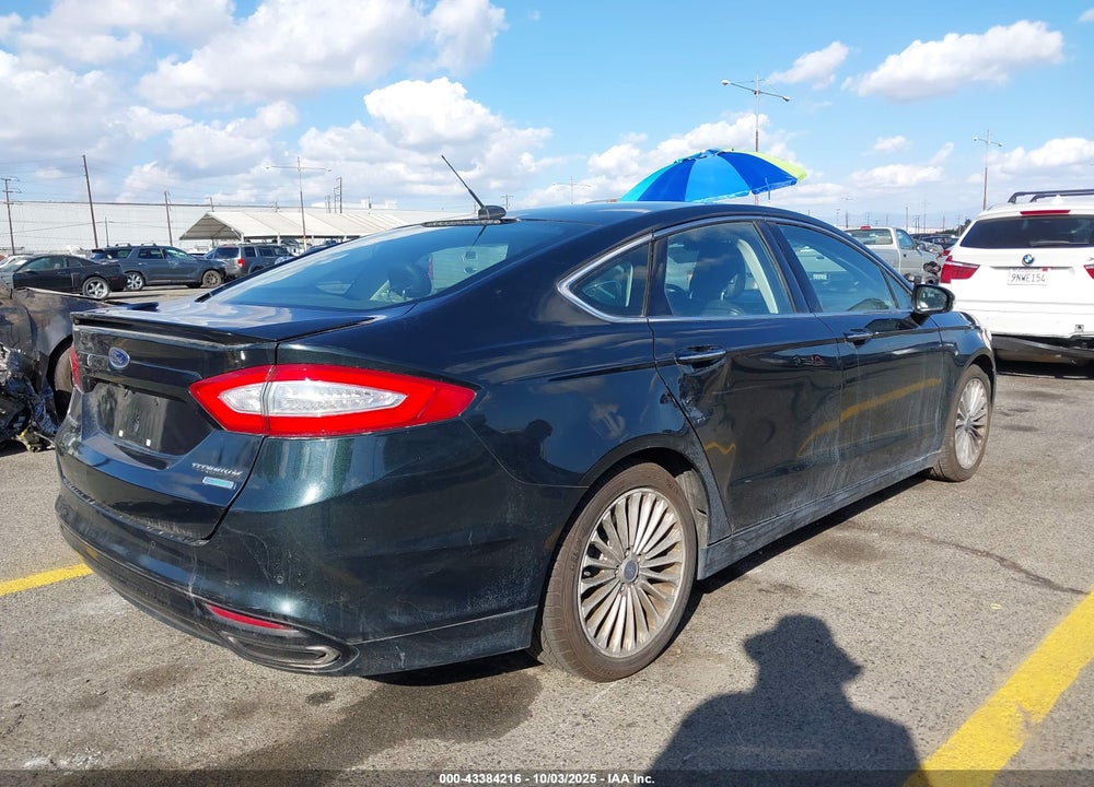 2014 FORD FUSION VIN: 3FA6P0K9XER243734