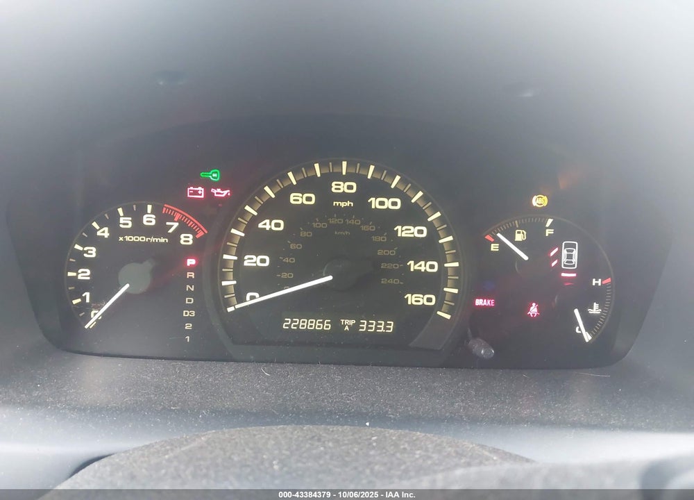 2006 HONDA ACCORD VIN: 1HGCM56886A037233