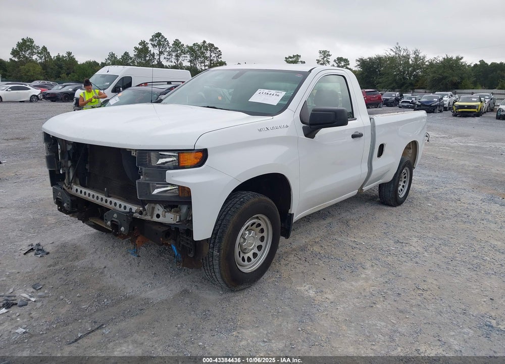 2020 CHEVROLET SILVERADO 1500 2WD LONG BED WT VIN: 3GCNWAEH4LG235459