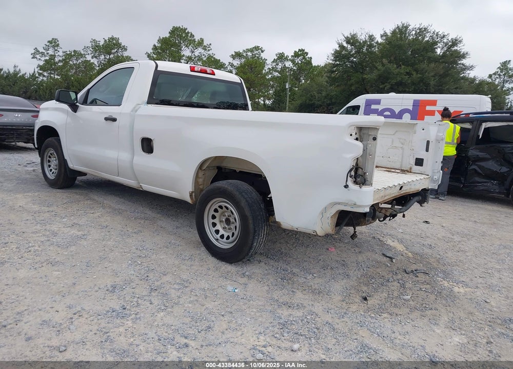 2020 CHEVROLET SILVERADO 1500 2WD LONG BED WT VIN: 3GCNWAEH4LG235459