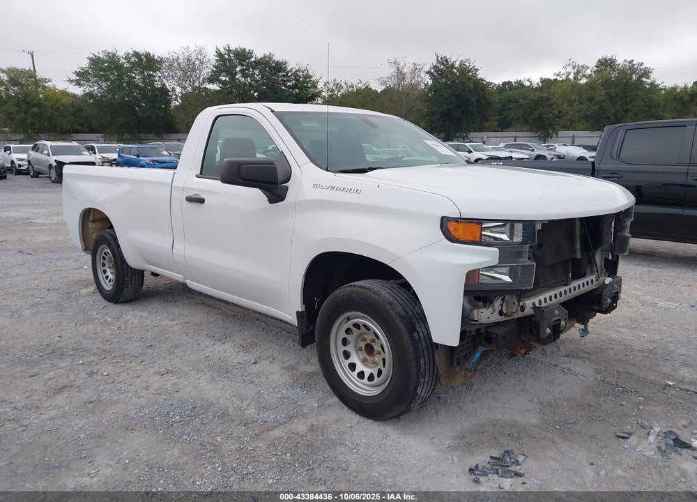 2020 CHEVROLET SILVERADO 1500 2WD LONG BED WT VIN: 3GCNWAEH4LG235459