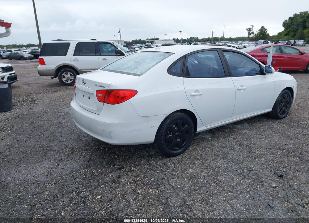2007 HYUNDAI ELANTRA GLS/LIMITED/SE VIN: KMHDU46D27U236901