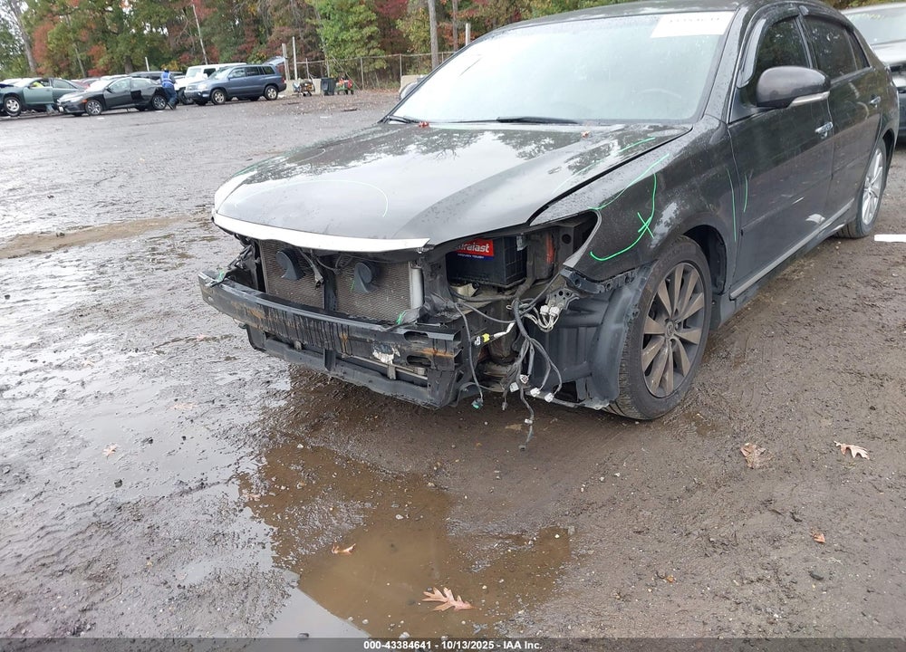 2011 TOYOTA AVALON LIMITED VIN: 4T1BK3DB7BU395043