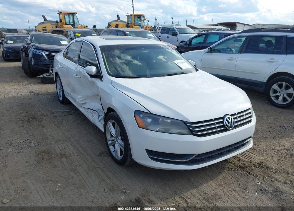 2014 VOLKSWAGEN PASSAT 2.0L TDI SE VIN: 1VWBN7A34EC065268