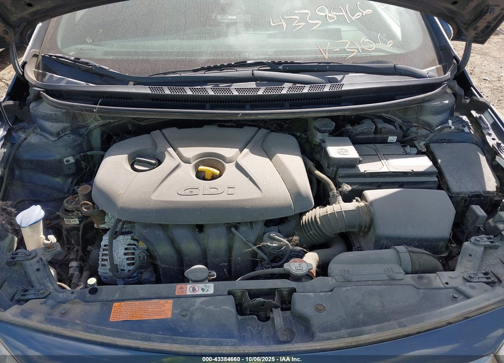 2016 KIA FORTE VIN: KNAFX5A8XG5493106