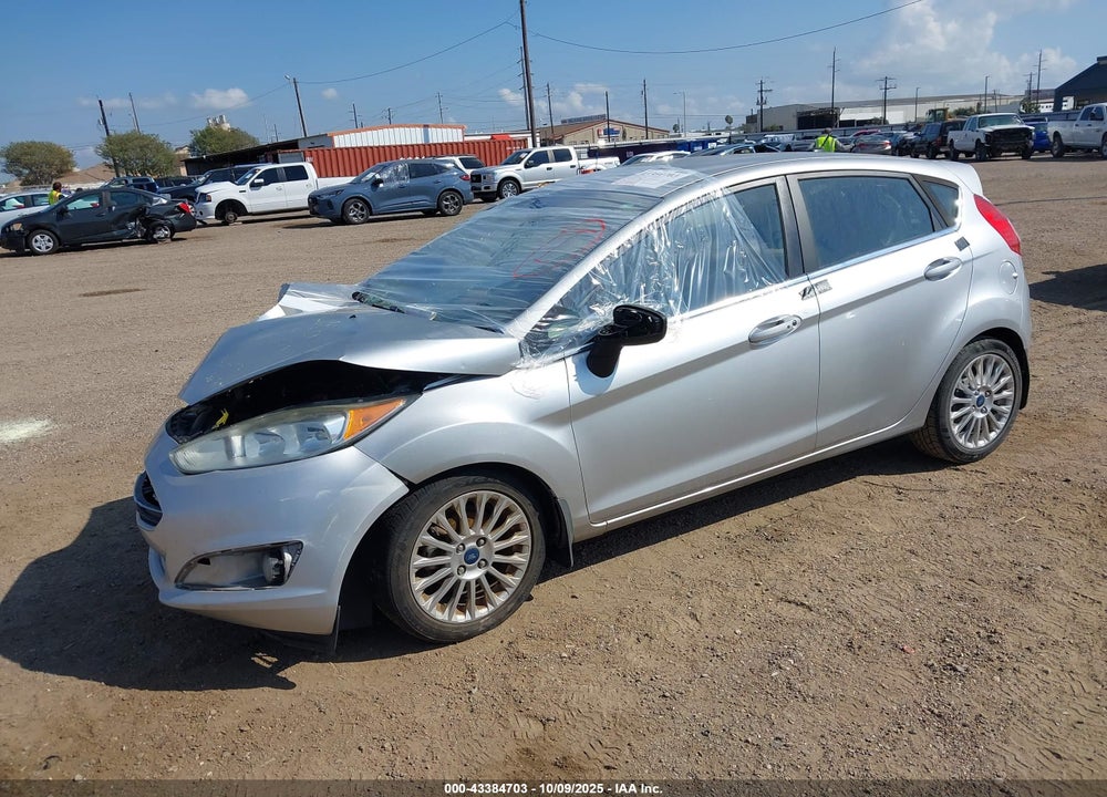 2014 FORD FIESTA TITANIUM VIN: 3FADP4FJ1EM113793