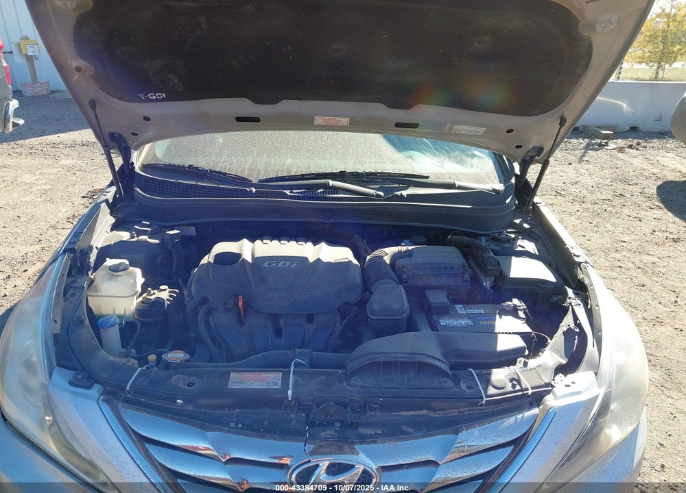 2011 HYUNDAI SONATA GLS VIN: 5NPEB4AC7BH227580