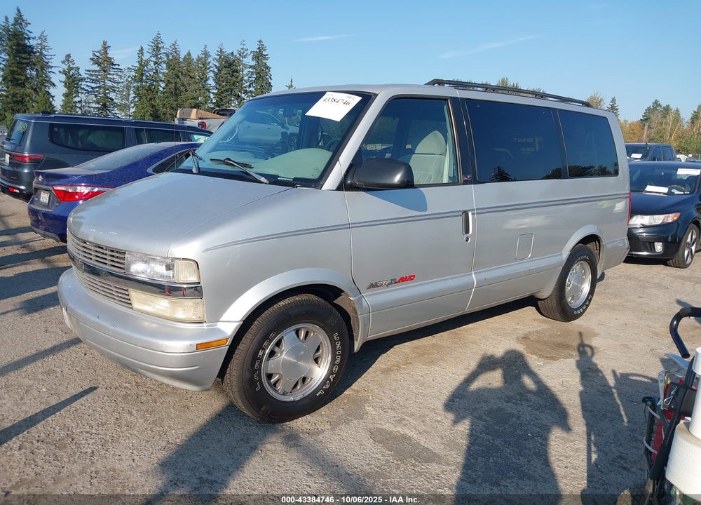 1996 CHEVROLET ASTRO VIN: 1GNEL19W4TB142183