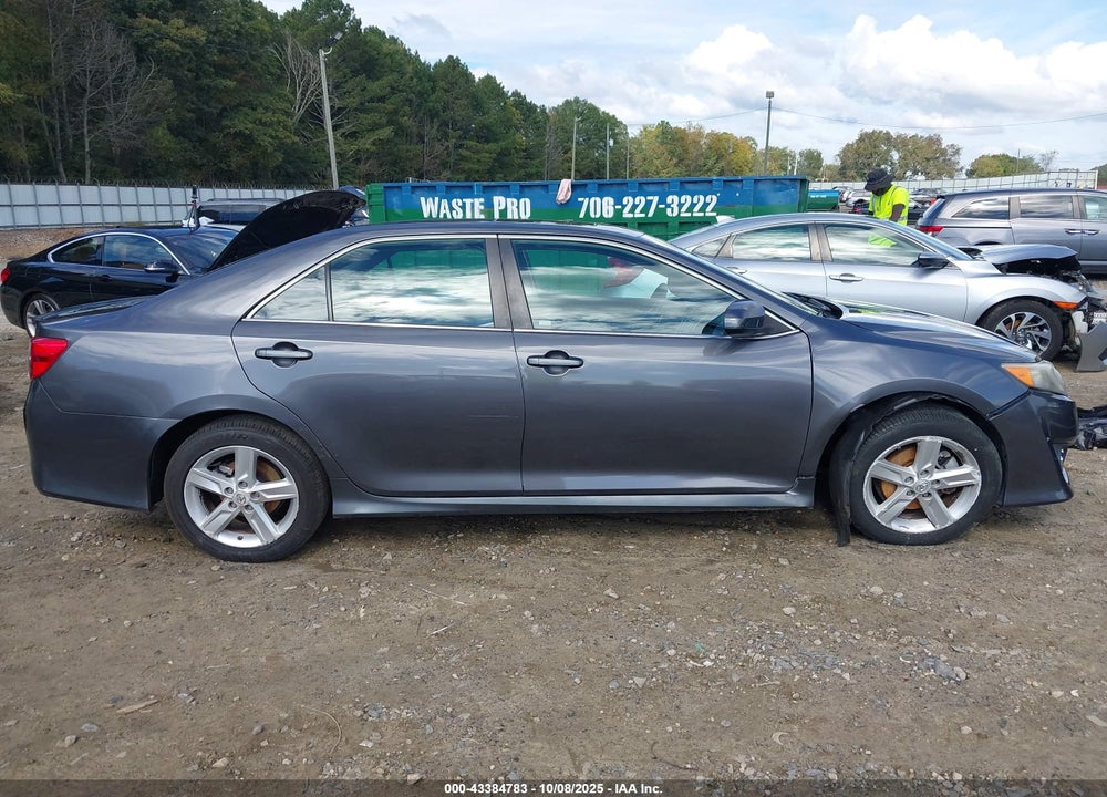 2012 TOYOTA CAMRY SE VIN: 4T1BF1FK0CU181714