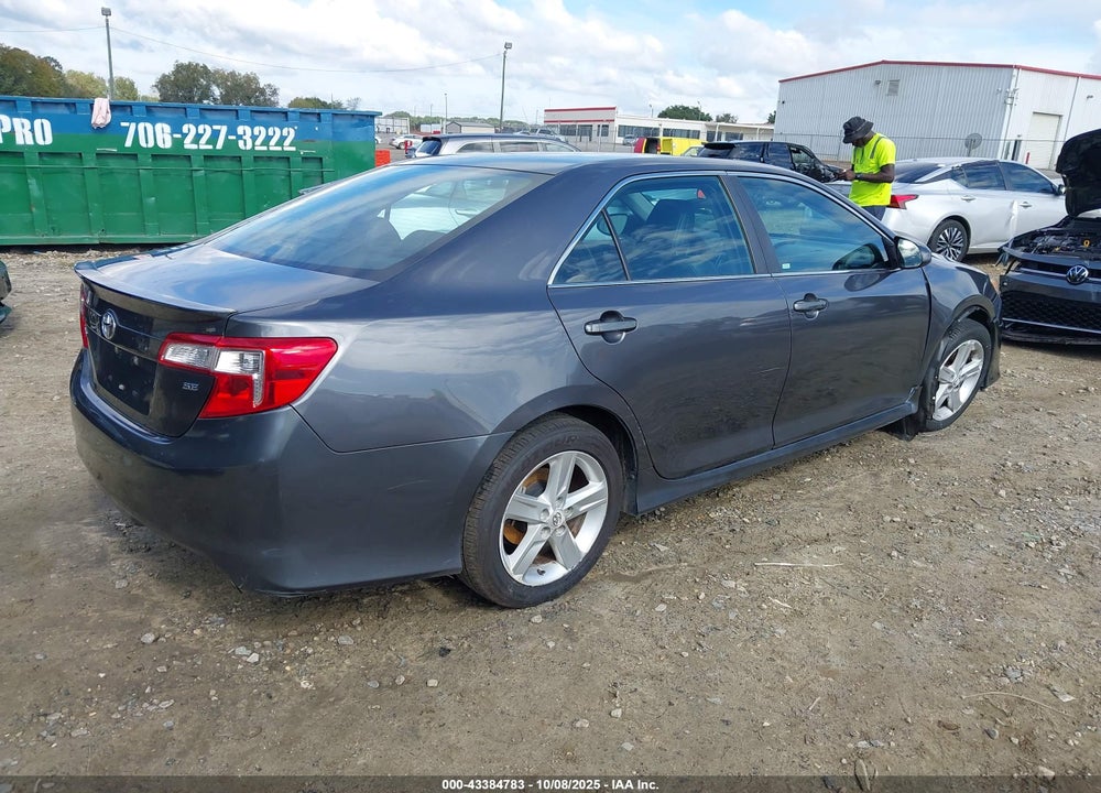 2012 TOYOTA CAMRY SE VIN: 4T1BF1FK0CU181714
