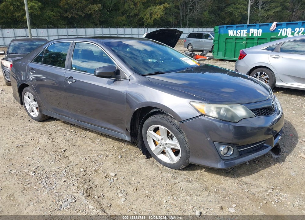 2012 TOYOTA CAMRY SE VIN: 4T1BF1FK0CU181714