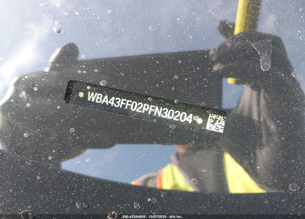 2023 BMW 3 SERIES VIN: WBA43FF02PFN30204