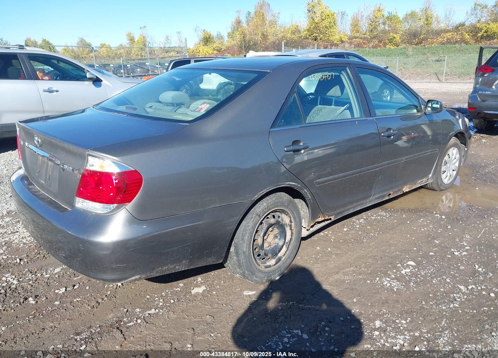2006 TOYOTA CAMRY LE VIN: 4T1BE30K56U734451