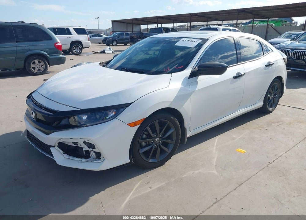 2020 HONDA CIVIC EX-L VIN: SHHFK7H87LU205861