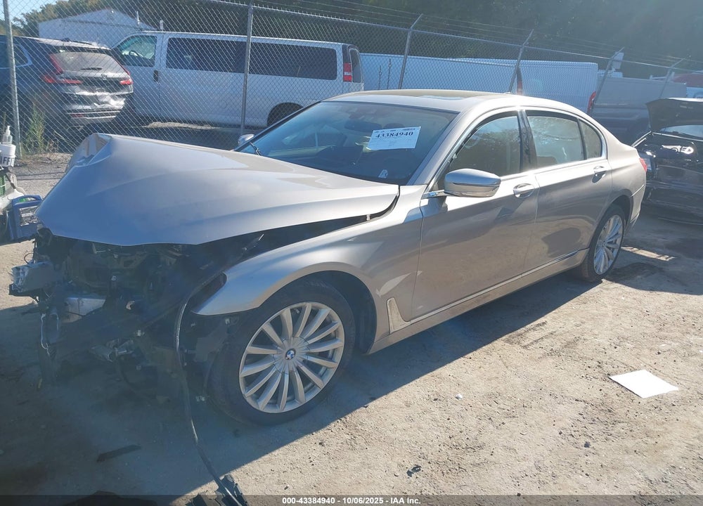 2019 BMW 740I VIN: WBA7E2C58KB454729