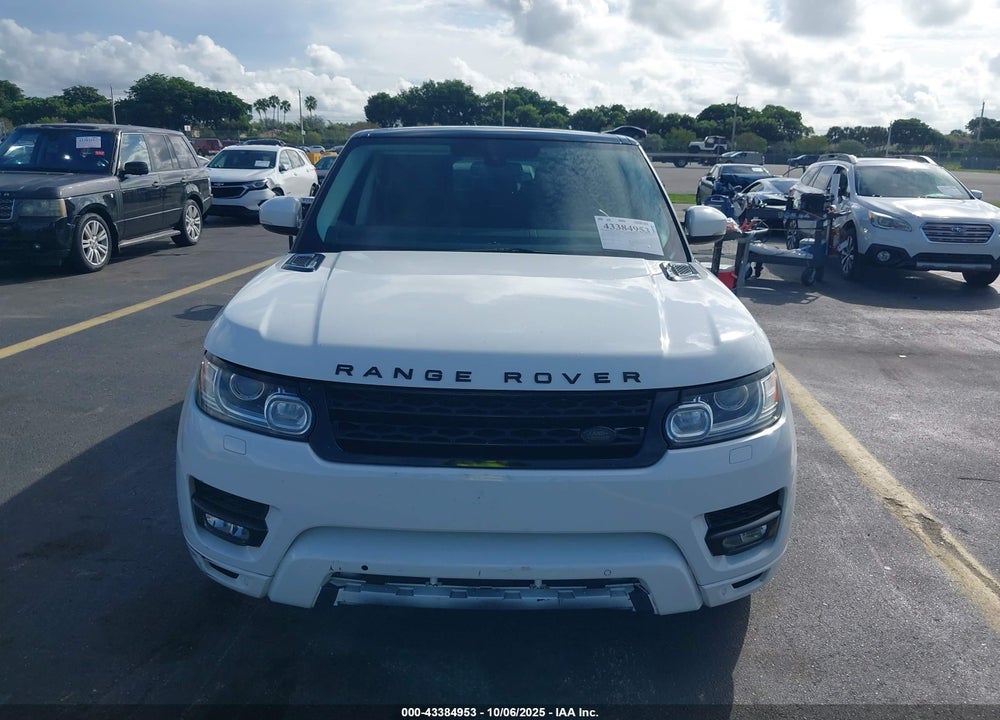 2014 LAND ROVER RANGE ROVER SPORT 3.0L V6 SUPERCHARGED HSE VIN: SALWR2WF6EA382956