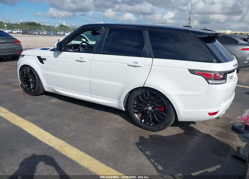2014 LAND ROVER RANGE ROVER SPORT 3.0L V6 SUPERCHARGED HSE VIN: SALWR2WF6EA382956
