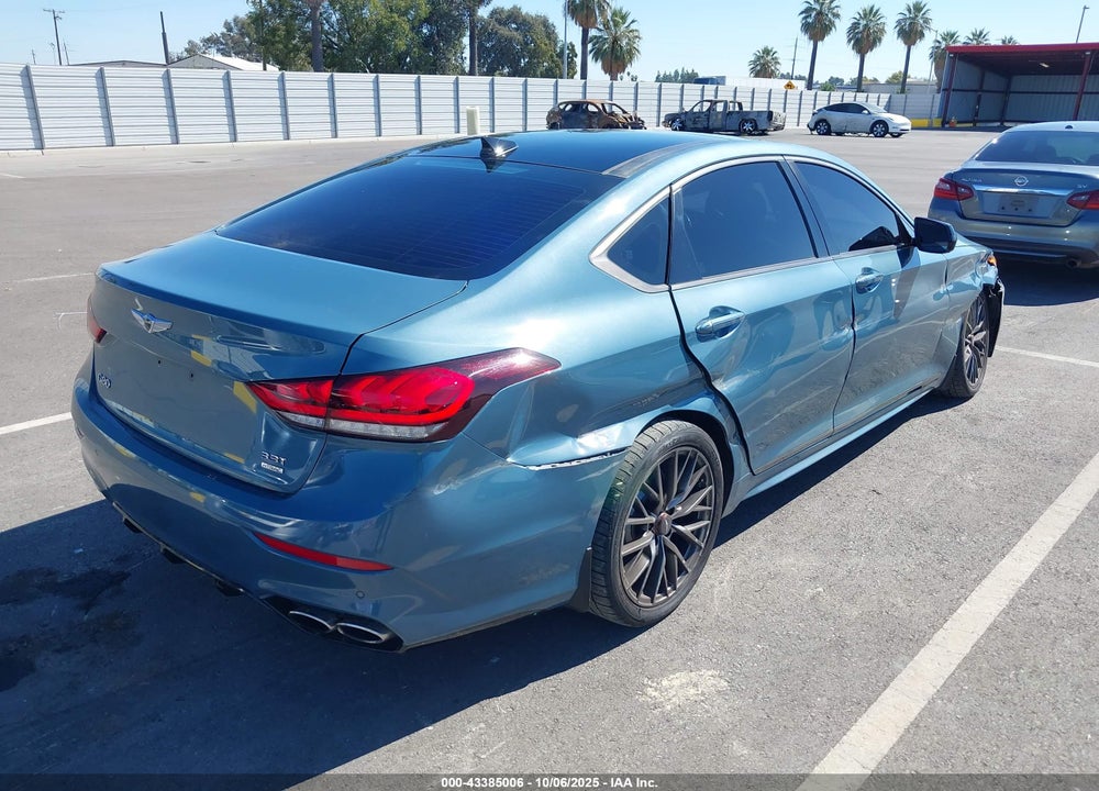 2019 GENESIS G80 VIN: KMHGN4JB2KU290739