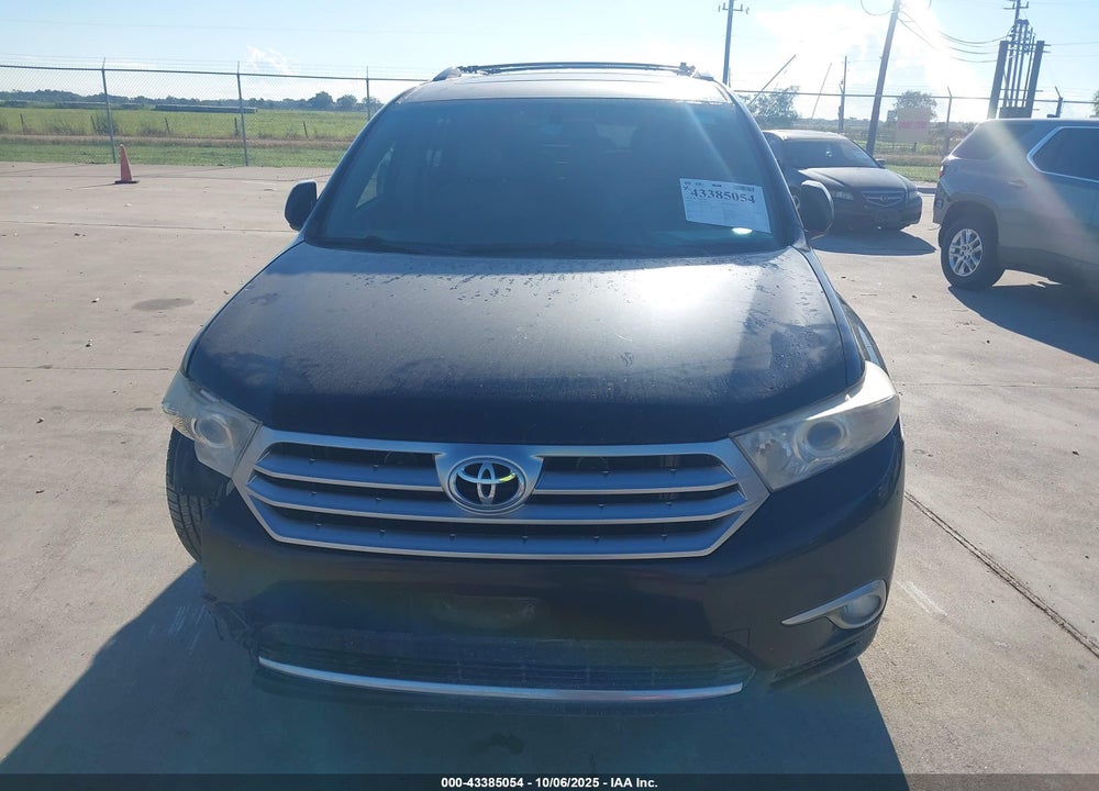 2012 TOYOTA HIGHLANDER LIMITED V6 VIN: 5TDYK3EH2CS061350