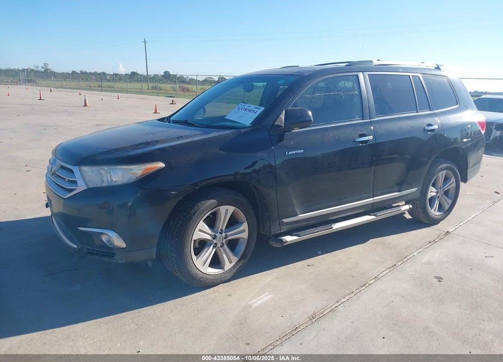 2012 TOYOTA HIGHLANDER LIMITED V6 VIN: 5TDYK3EH2CS061350