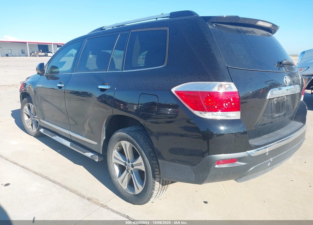 2012 TOYOTA HIGHLANDER LIMITED V6 VIN: 5TDYK3EH2CS061350