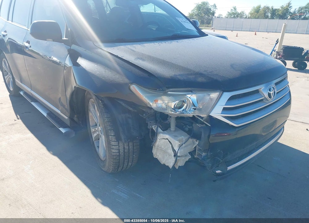 2012 TOYOTA HIGHLANDER LIMITED V6 VIN: 5TDYK3EH2CS061350