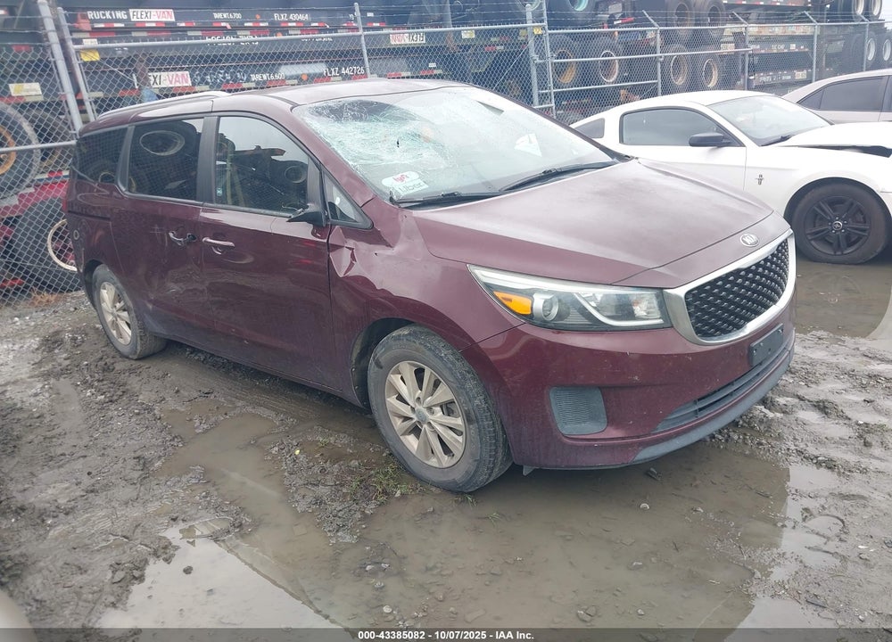 2015 KIA SEDONA LX VIN: KNDMB5C10F6057561