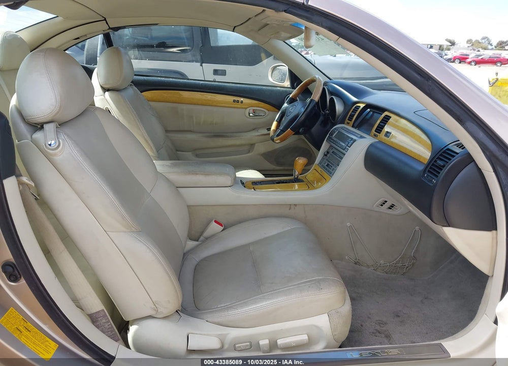2002 LEXUS SC 430 VIN: JTHFN48Y120027996