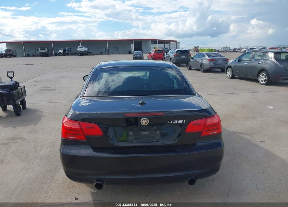 2013 BMW 335I VIN: WBADX7C57DJ589185