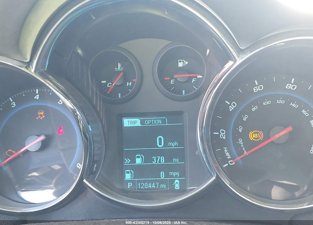 2014 CHEVROLET CRUZE 1LT AUTO VIN: 1G1PC5SB7E7210250