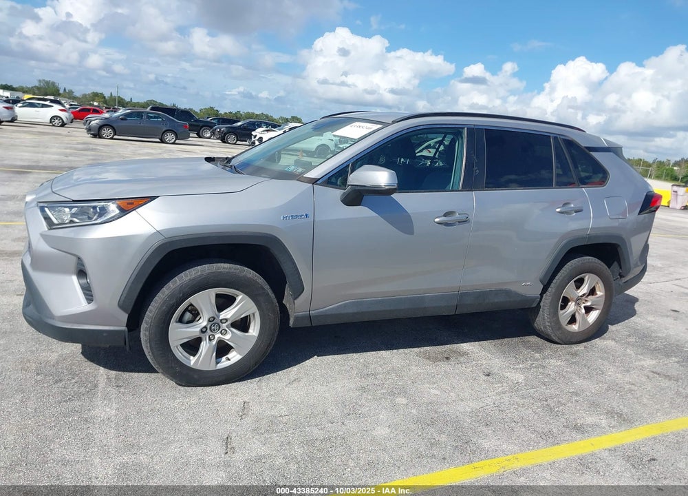 2020 TOYOTA RAV4 HYBRID XLE VIN: 2T3R6RFV5LW001464