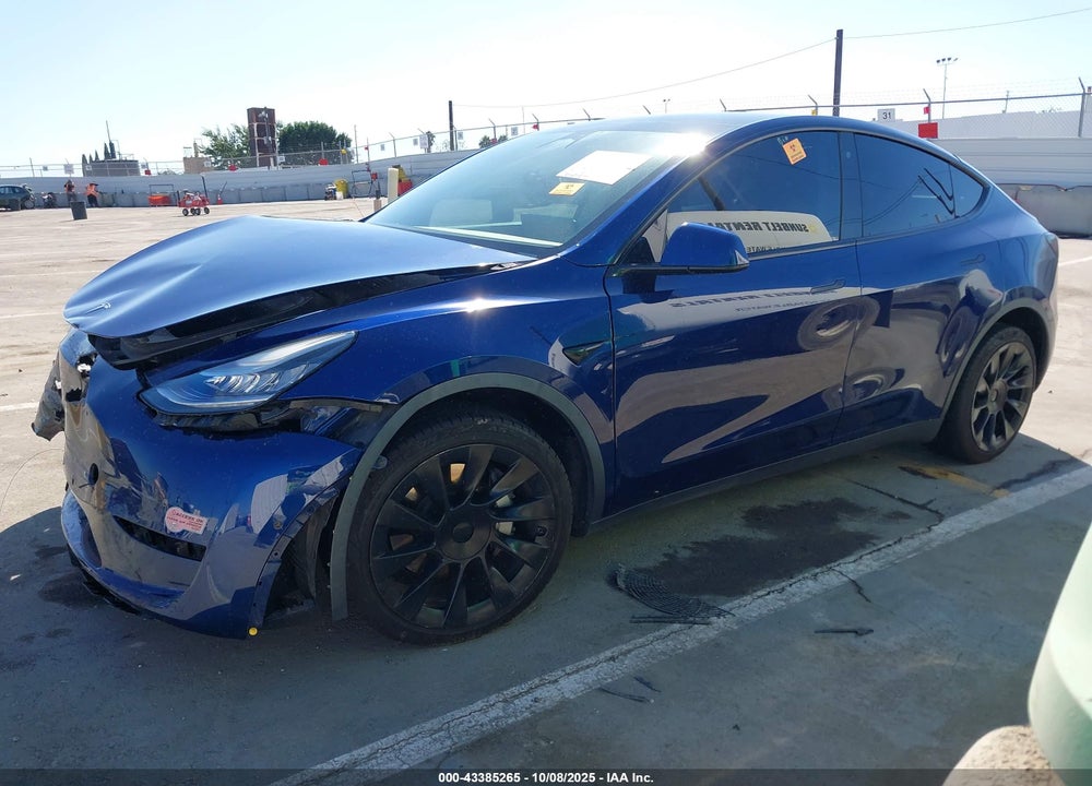 2020 TESLA MODEL Y VIN: 5YJYGDEF6LF000142