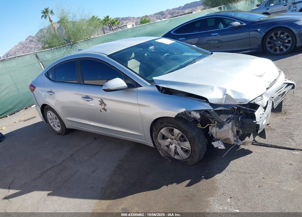 2017 HYUNDAI ELANTRA SE VIN: 5NPD74LF1HH205054