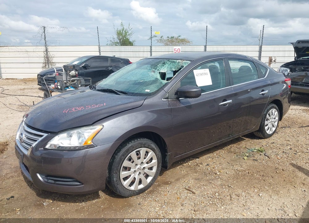 2014 NISSAN SENTRA VIN: 3N1AB7AP2EL659505