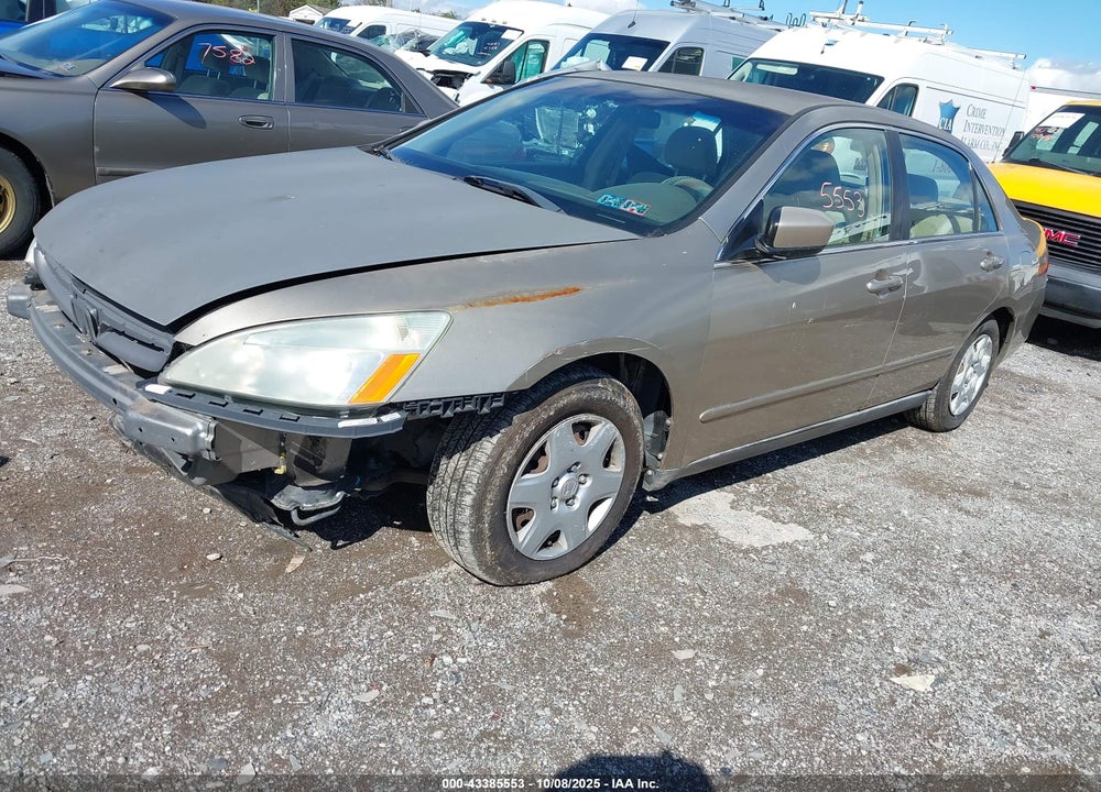 2007 HONDA ACCORD 2.4 LX VIN: 3HGCM56417G704479