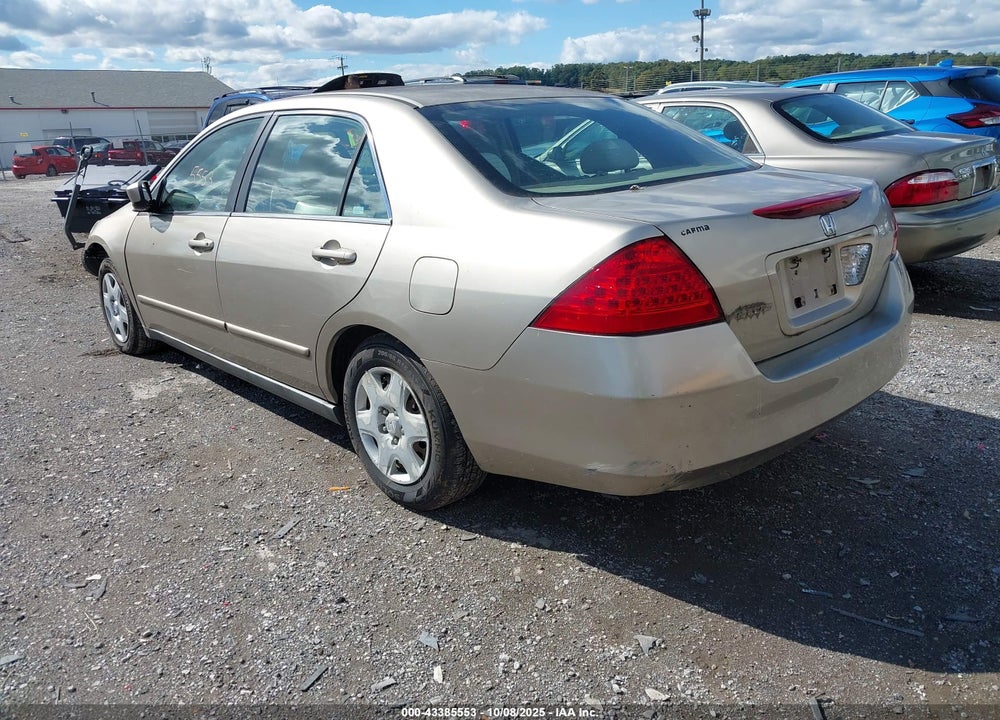 2007 HONDA ACCORD 2.4 LX VIN: 3HGCM56417G704479