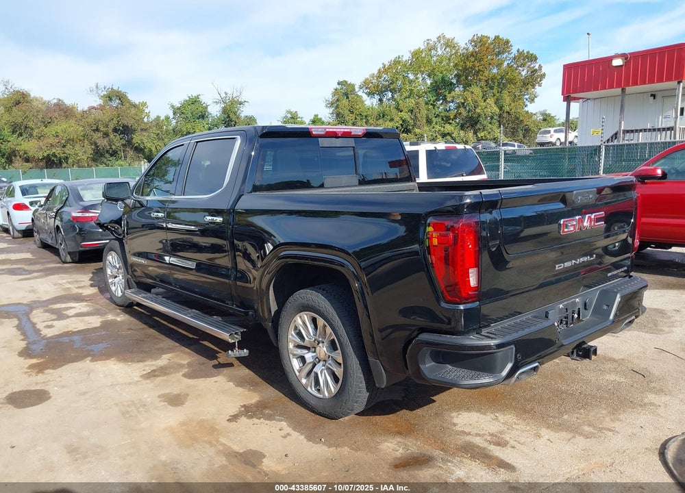 2022 GMC SIERRA 1500 4WD SHORT BOX DENALI VIN: 3GTUUGED9NG674094