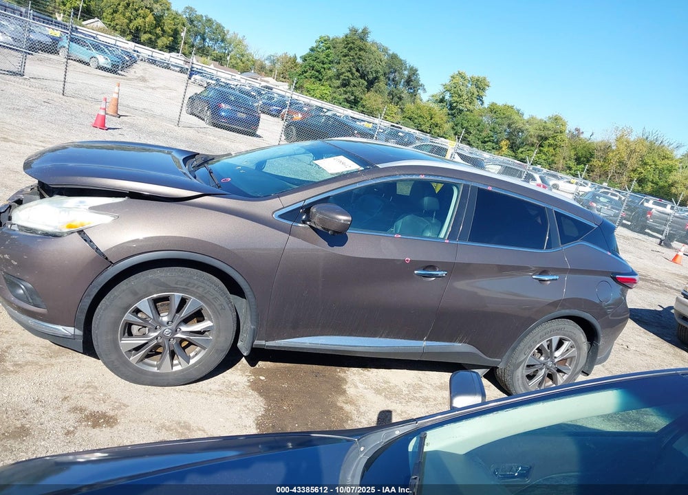 2016 NISSAN MURANO SL VIN: 5N1AZ2MH5GN112856
