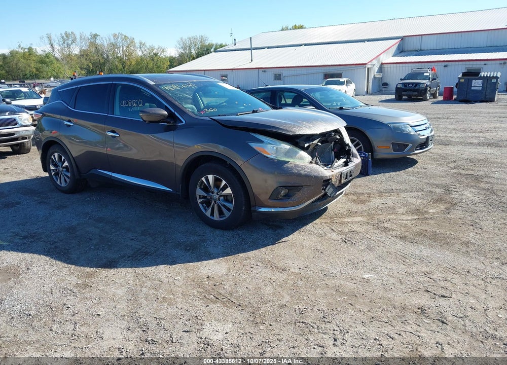 2016 NISSAN MURANO SL VIN: 5N1AZ2MH5GN112856