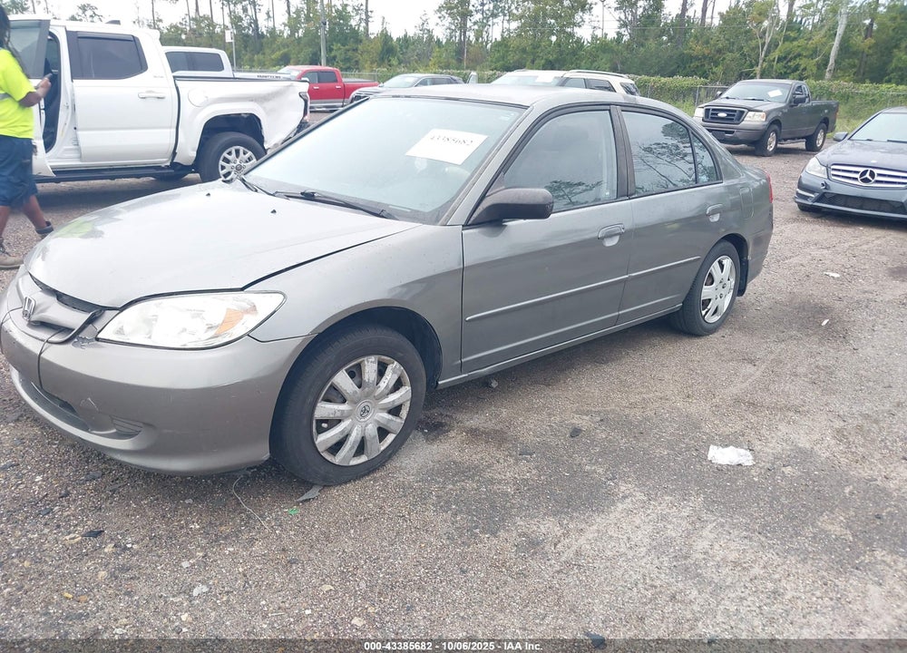 2005 HONDA CIVIC LX VIN: 2HGES16645H630979