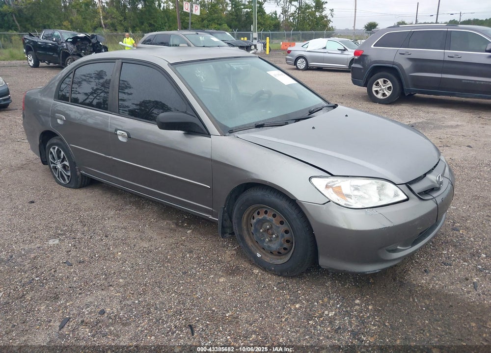 2005 HONDA CIVIC LX VIN: 2HGES16645H630979