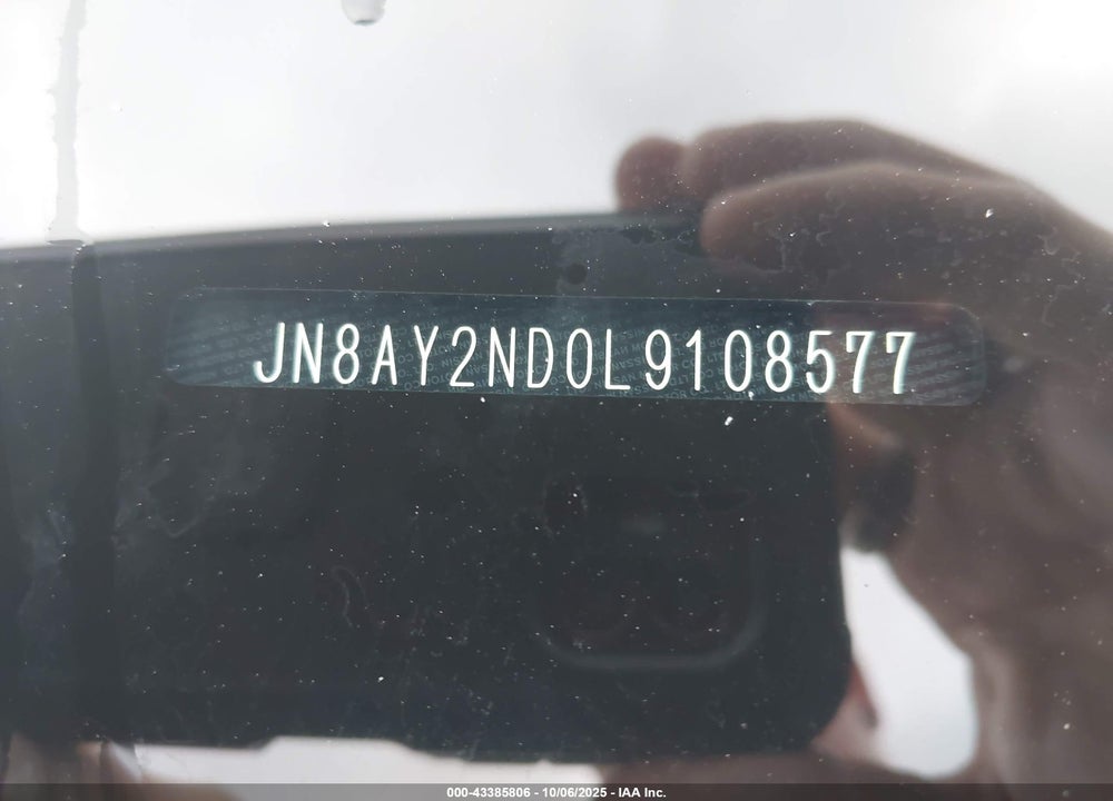 2020 NISSAN ARMADA SL 2WD VIN: JN8AY2ND0L9108577