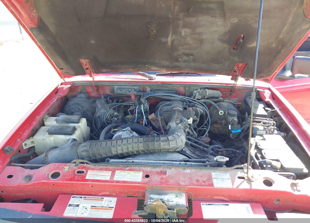 1995 FORD RANGER SUPER CAB VIN: 1FTCR14XXSPA25708