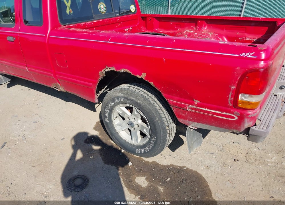 1995 FORD RANGER SUPER CAB VIN: 1FTCR14XXSPA25708