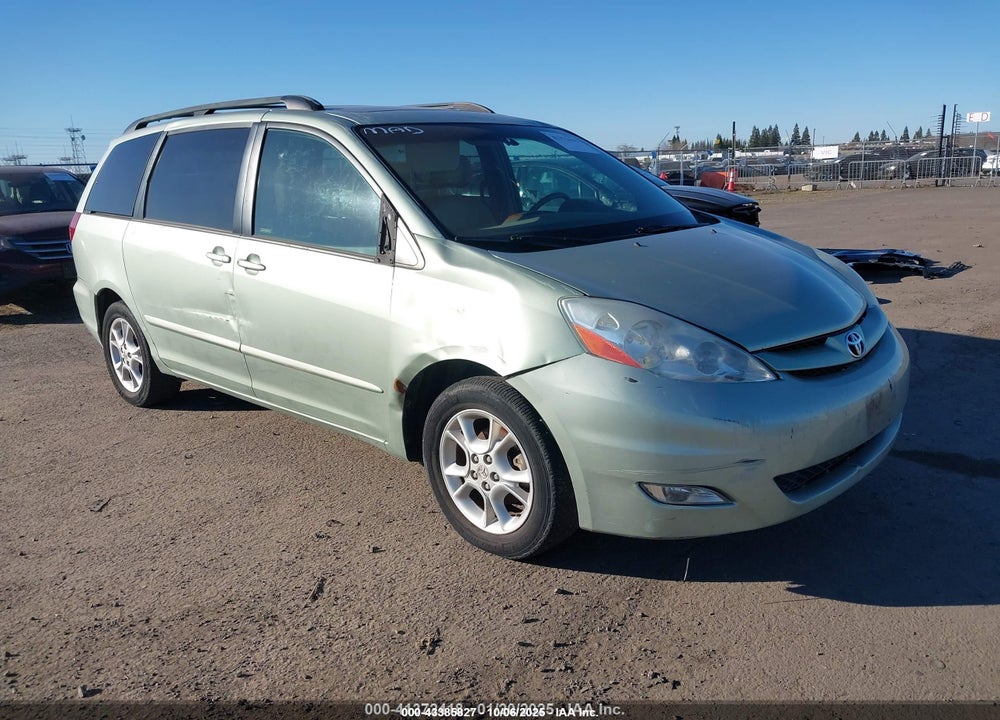 2006 TOYOTA SIENNA XLE VIN: 5TDZA22C96S521215