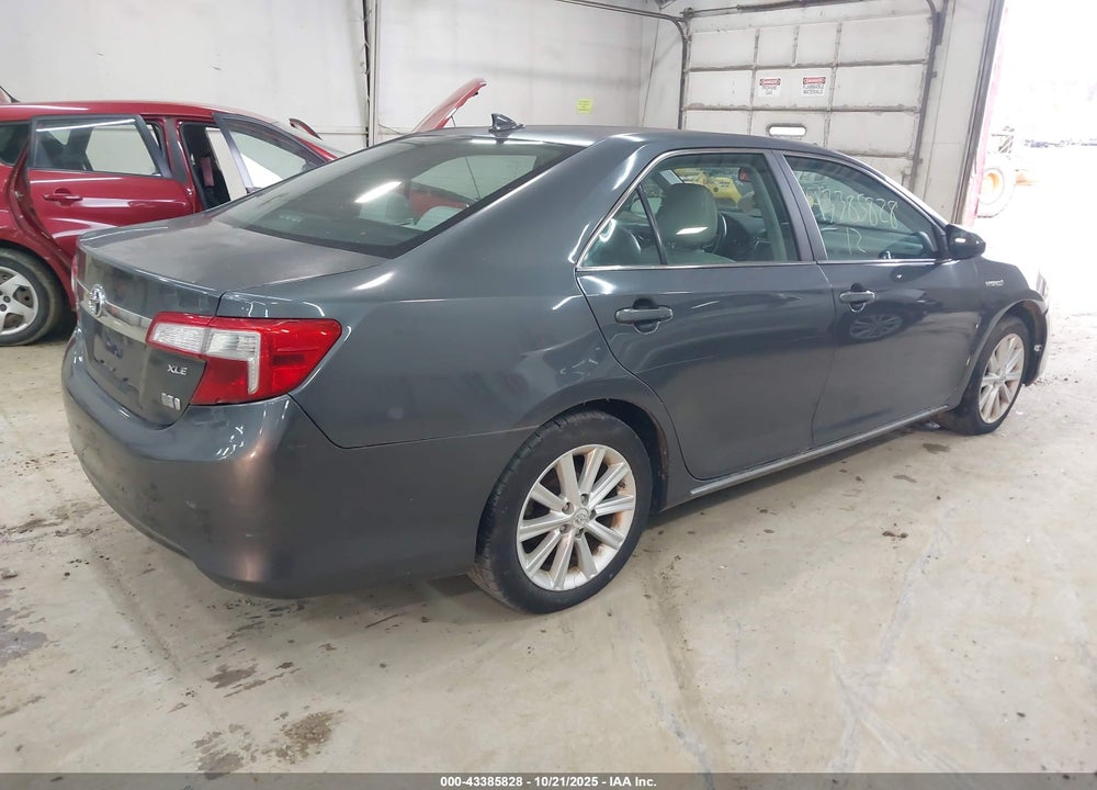 2012 TOYOTA CAMRY HYBRID XLE VIN: 4T1BD1FK9CU025080
