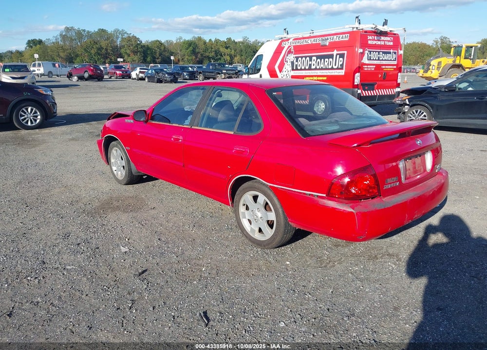 2006 NISSAN SENTRA VIN: 3N1CB51D16L627262