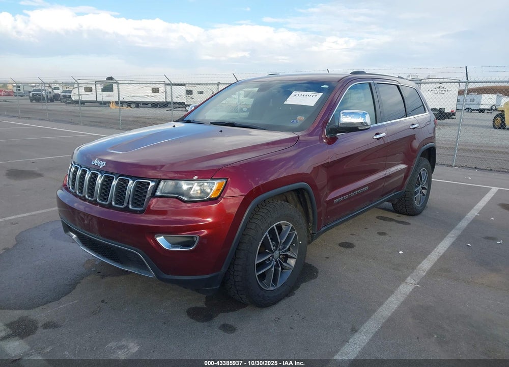 2017 JEEP GRAND CHEROKEE LIMITED 4X4 VIN: 1C4RJFBG3HC824568